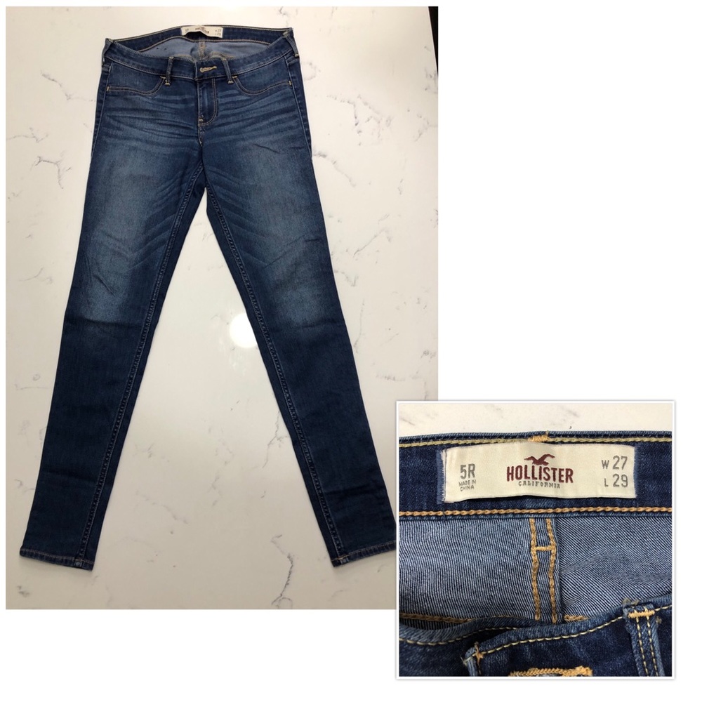 Hollister Low-Rise Crop  Skinny Jeans